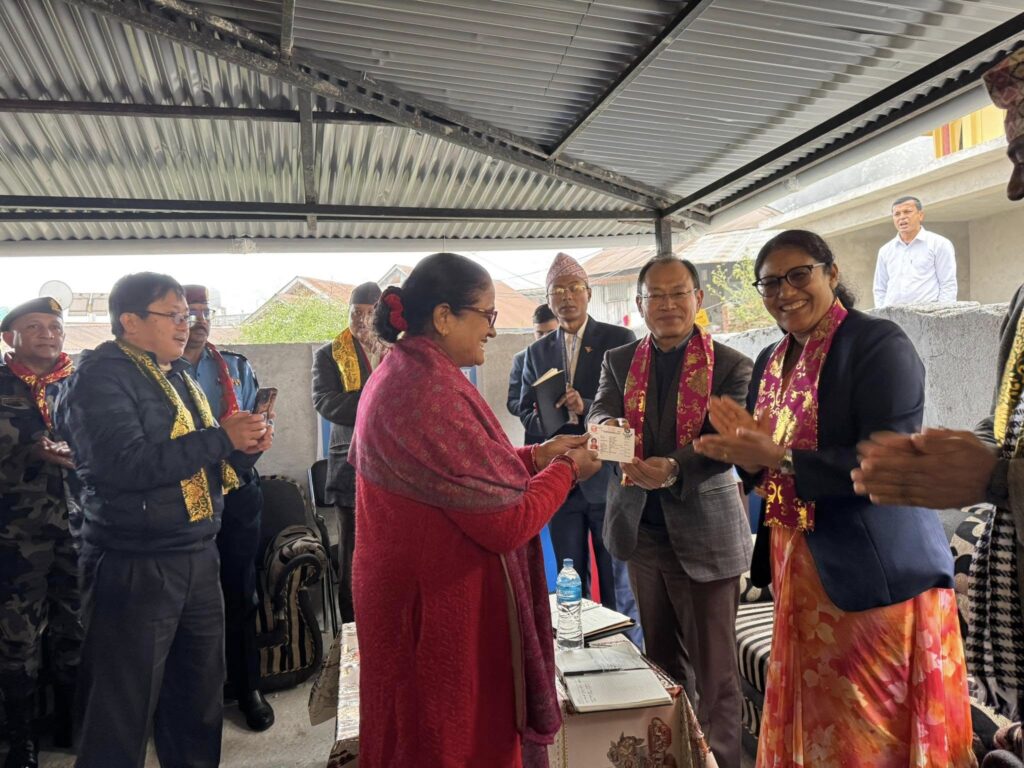 image of the enaugration of citizenship services from the border administrative office pashupatinagar and national identity card registration center on suryodaya municipality